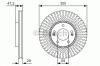 BOSCH 0986479S14 Brake Disc