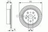 BOSCH 0986479T03 Brake Disc