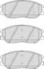FERODO FDB1999 Brake Pad Set, disc brake