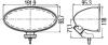 HELLA 1NB007892-041 (1NB007892041) Fog Light