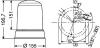 HELLA 2RL008181-111 (2RL008181111) Strobe-type Beacon