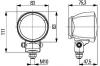 HELLA 1G0996176-001 (1G0996176001) Worklight
