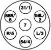 HELLA 8JB003833-001 (8JB003833001) Socket