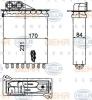 HELLA 8FH351313-661 (8FH351313661) Heat Exchanger, interior heating