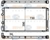 HELLA 8MK376708-451 (8MK376708451) Radiator, engine cooling
