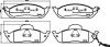 HELLA 8DB355008-661 (8DB355008661) Brake Pad Set, disc brake