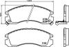 HELLA 8DB355016-531 (8DB355016531) Brake Pad Set, disc brake