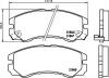 HELLA 8DB355016-611 (8DB355016611) Brake Pad Set, disc brake