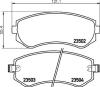 HELLA 8DB355017-201 (8DB355017201) Brake Pad Set, disc brake