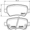 HELLA 8DB355018-781 (8DB355018781) Brake Pad Set, disc brake