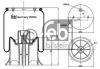 FEBI BILSTEIN 39504 Boot, air suspension