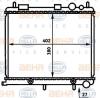 BEHR 8MK376718-614 (8MK376718614) Radiator, engine cooling