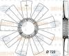 BEHR 8MV376733-291 (8MV376733291) Fan Wheel, engine cooling