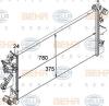 BEHR 8MK376745-034 (8MK376745034) Radiator, engine cooling