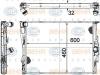 BEHR 8MK376754-044 (8MK376754044) Radiator, engine cooling