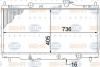 BEHR 8MK376768-311 (8MK376768311) Radiator, engine cooling