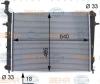 BEHR 8MK376790-111 (8MK376790111) Radiator, engine cooling