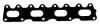 PAYEN JD161 Gasket, exhaust manifold