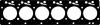 PAYEN BW530 Gasket, cylinder head