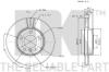 NK 201551 Brake Disc