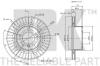 NK 201555 Brake Disc