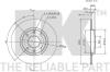 NK 201925 Brake Disc