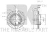 NK 202341 Brake Disc