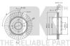 NK 202535 Brake Disc