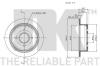 NK 202541 Brake Disc