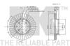 NK 202616 Brake Disc