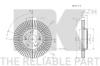 NK 202661 Brake Disc