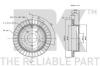 NK 203242 Brake Disc