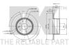 NK 203305 Brake Disc