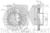 NK 203353 Brake Disc