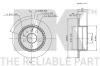 NK 203610 Brake Disc