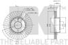 NK 203612 Brake Disc