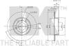 NK 203631 Brake Disc