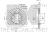 NK 203720 Brake Disc