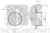 NK 203731 Brake Disc