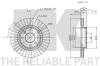 NK 203910 Brake Disc