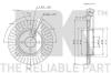 NK 204016 Brake Disc