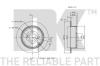 NK 204584 Brake Disc