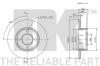 NK 204737 Brake Disc