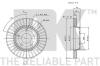 NK 204752 Brake Disc