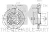 NK 204762 Brake Disc