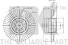 NK 204780 Brake Disc