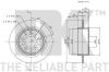 NK 204844 Brake Disc