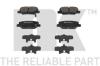 NK 221972 Brake Pad Set, disc brake