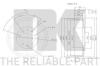 NK 253215 Brake Drum