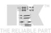 NK 7930760 Accessory Kit, brake shoes